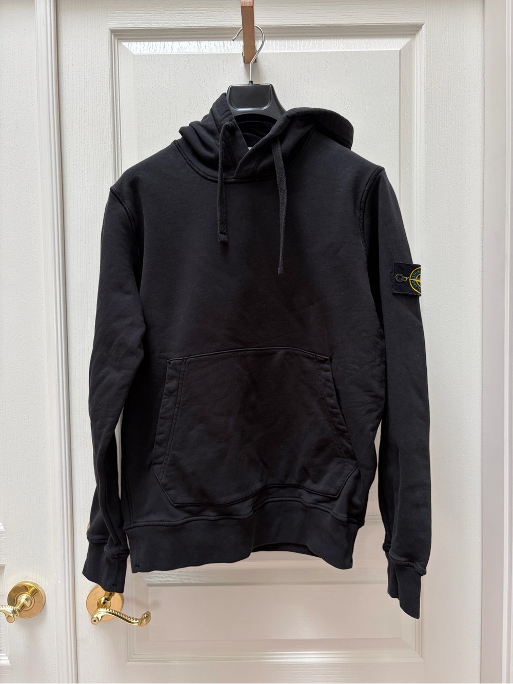 Stone Island black hoodie